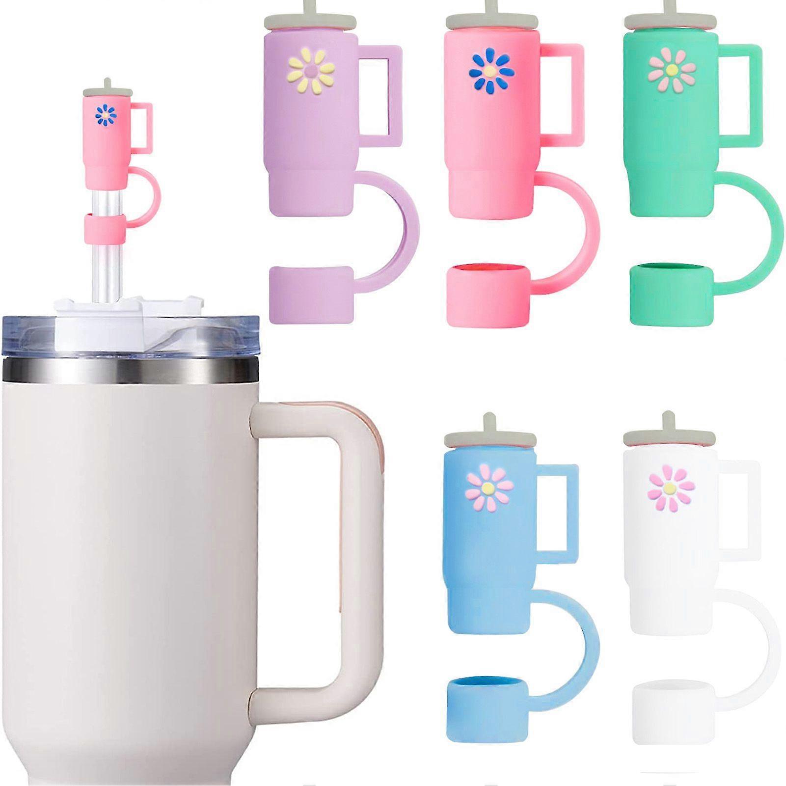 Silicone Straw Covers 10mm Dustproof