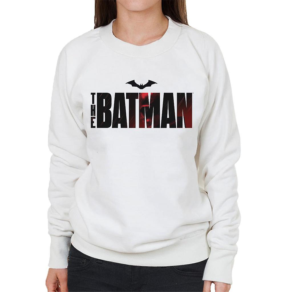 The Batman Close Up Logo Women's Sweatshirt