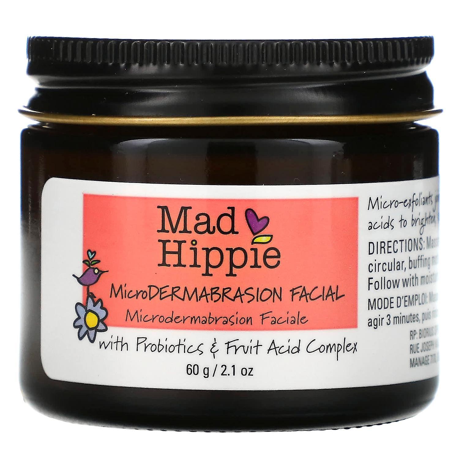 Mad Hippie, التقشير الدقيق للوجه، 2.1 أونصة (60 جم)