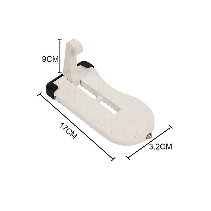 Foldable Car Roof Rack Step Car Door Step Multifunction Universal Latch Hook Auxiliary Foot Pedal Aluminium Alloy Safety Hammer