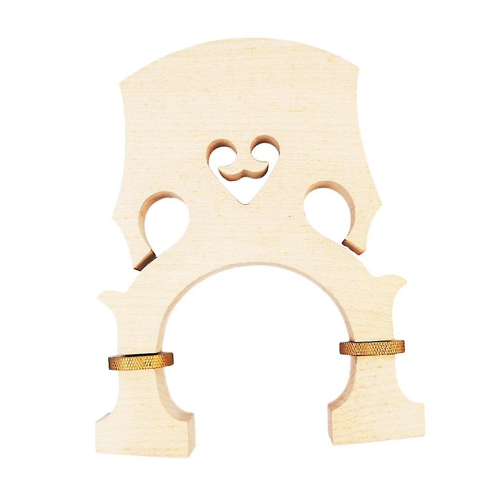 Adjustable Bridge Upright Bass Maple Bridge Double Bass Replacement Part 3 4