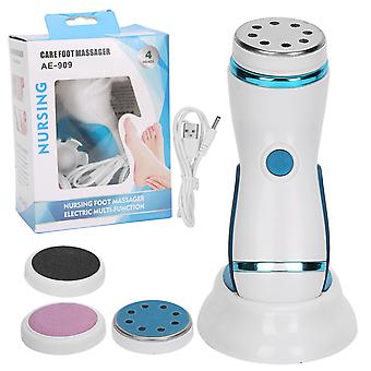 Elektrische Pedicure Tool Dode Huid Eelt Remover Voeten Zorg Voetvijl Voet Grinder (Blauw USB Oplaadbaar)