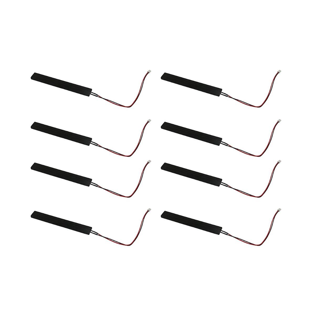 8Pcs/Set Foot Sensing Strip Sensor Bar for Dancing Machine Accessories with Black Rubber Protector