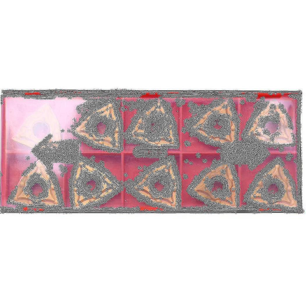 10pcs/set New Wnmg080404 Carbide Inserts Blades For Lathe Turning Tool Turning Holder