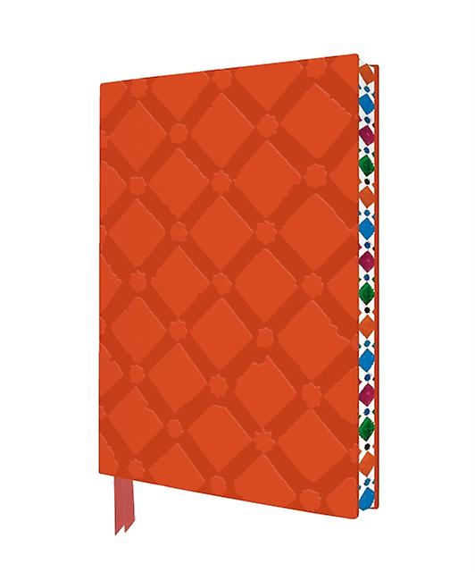 Alhambra Tile Artisan Art Notebook Flame Tree Journals Notebook  blank book Book