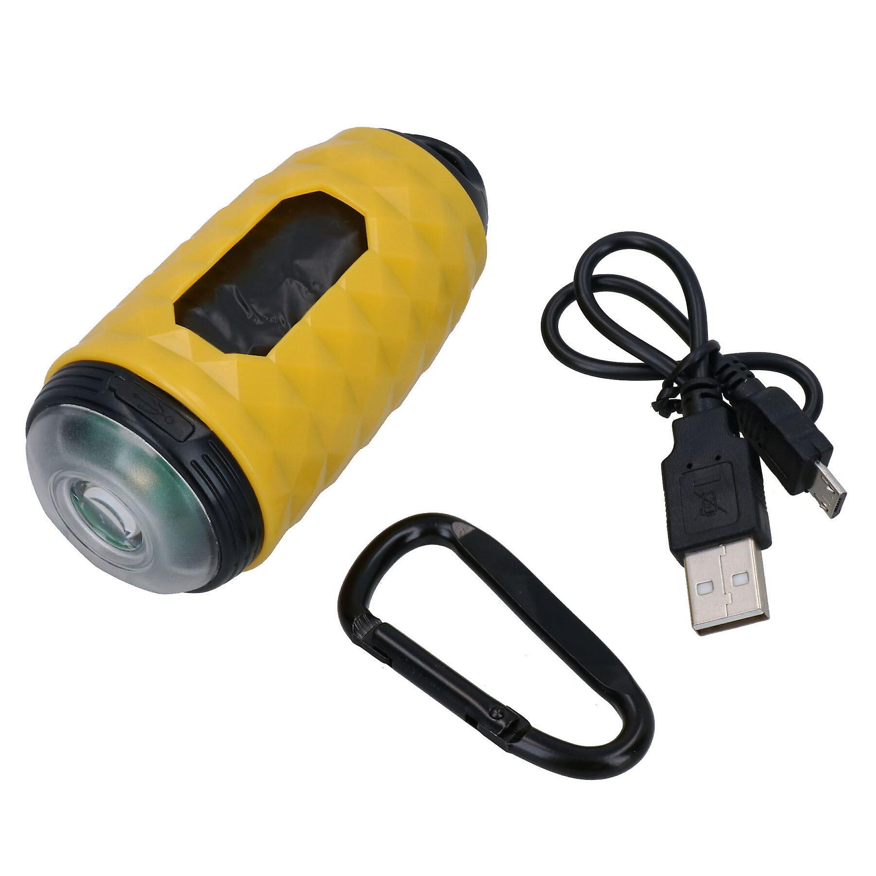 Pet Puppy Dog Walking Night Walking Flashing Poo Bag Holder & Torch