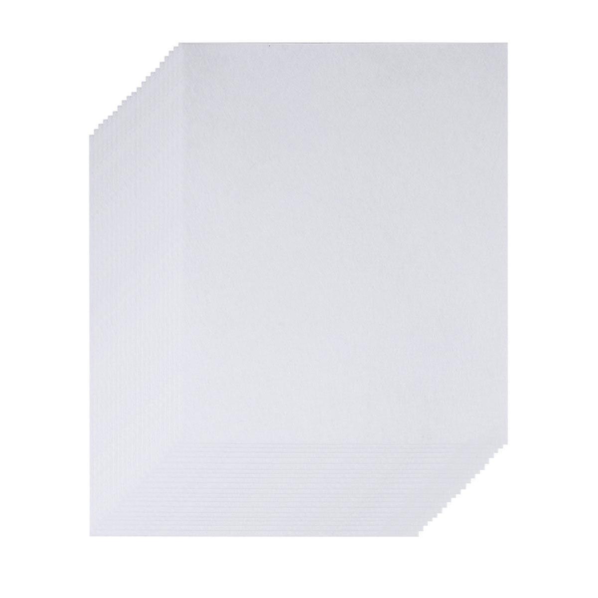 20 Sheets Heat Shrink Paper Film Sheets Diy Hand-painted Contraction Sheets Translucent Heat-shrinka