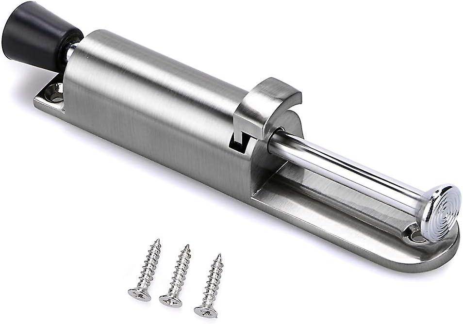 Spring-loaded Adjustable Heavy Duty Door Stop With Screws