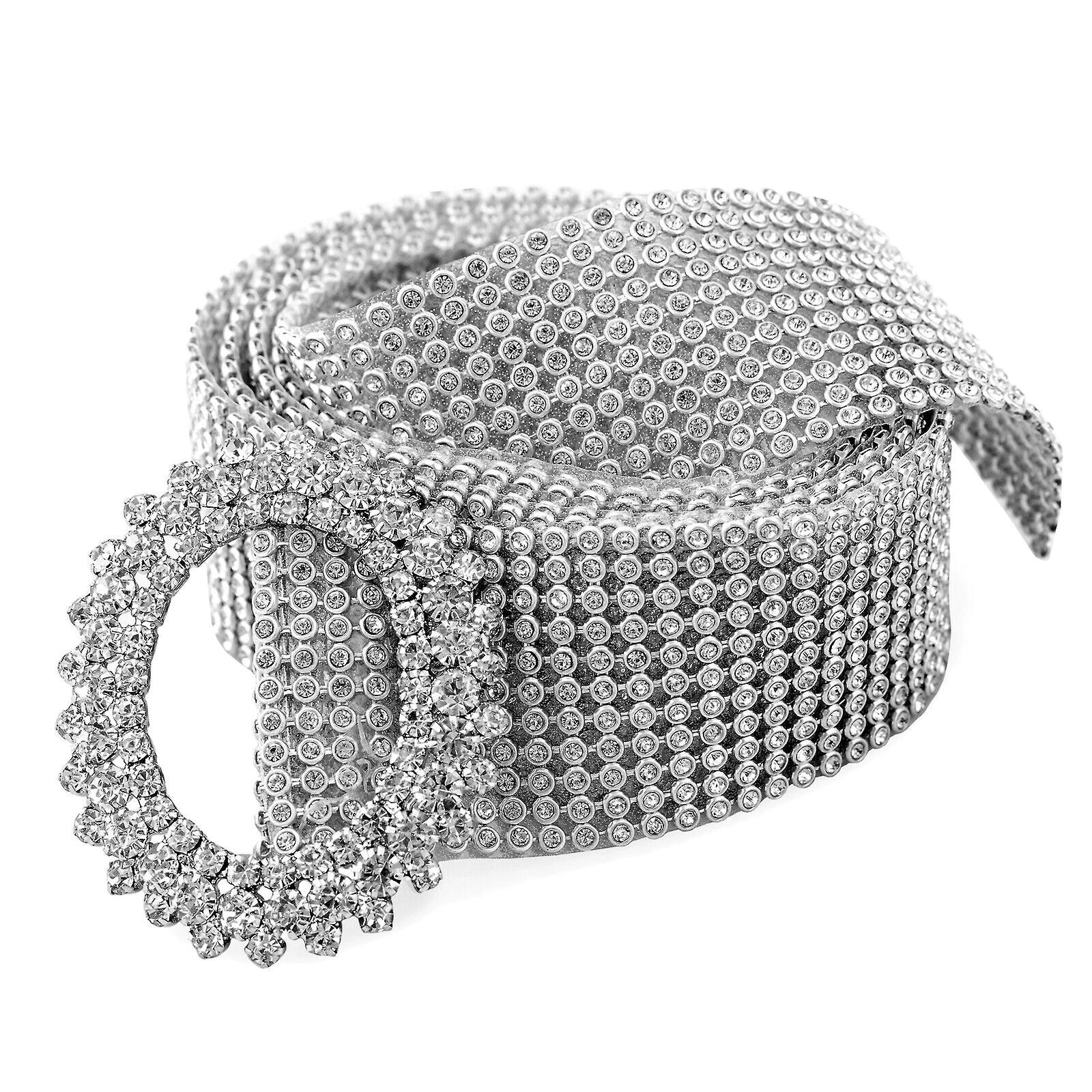 Women's Diamante Type Lightweight Belt