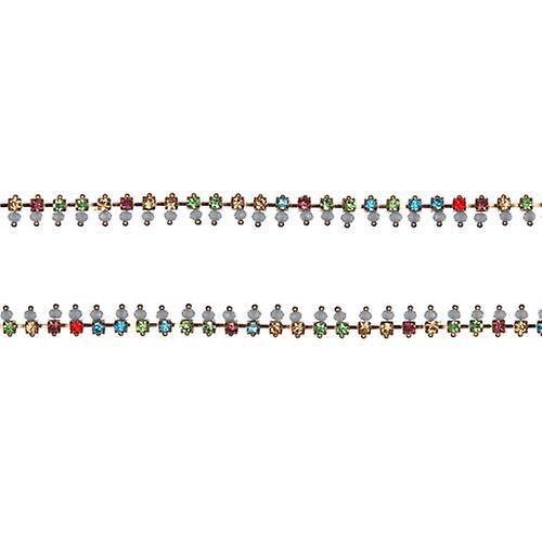 Rhinestone Chain Belts For Women's