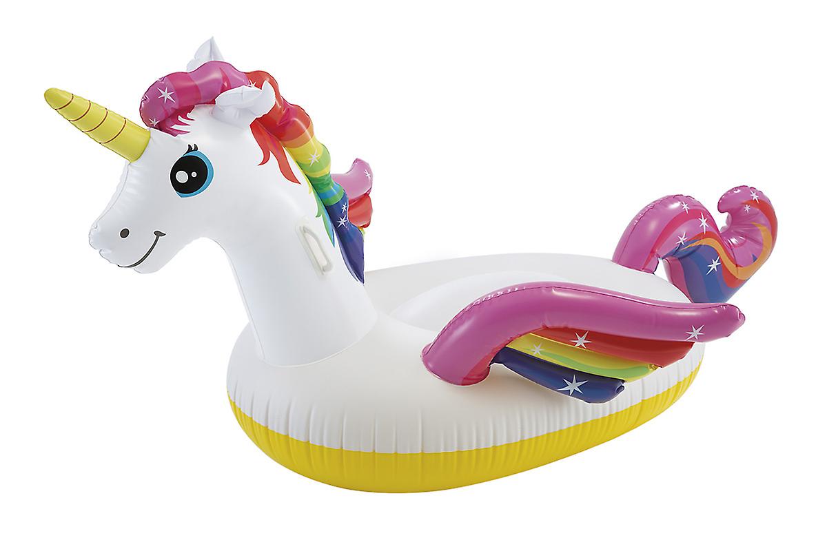 INTEX - opblaas eenhoorn - floatie - 201x149x97 cm - tot 40 kg