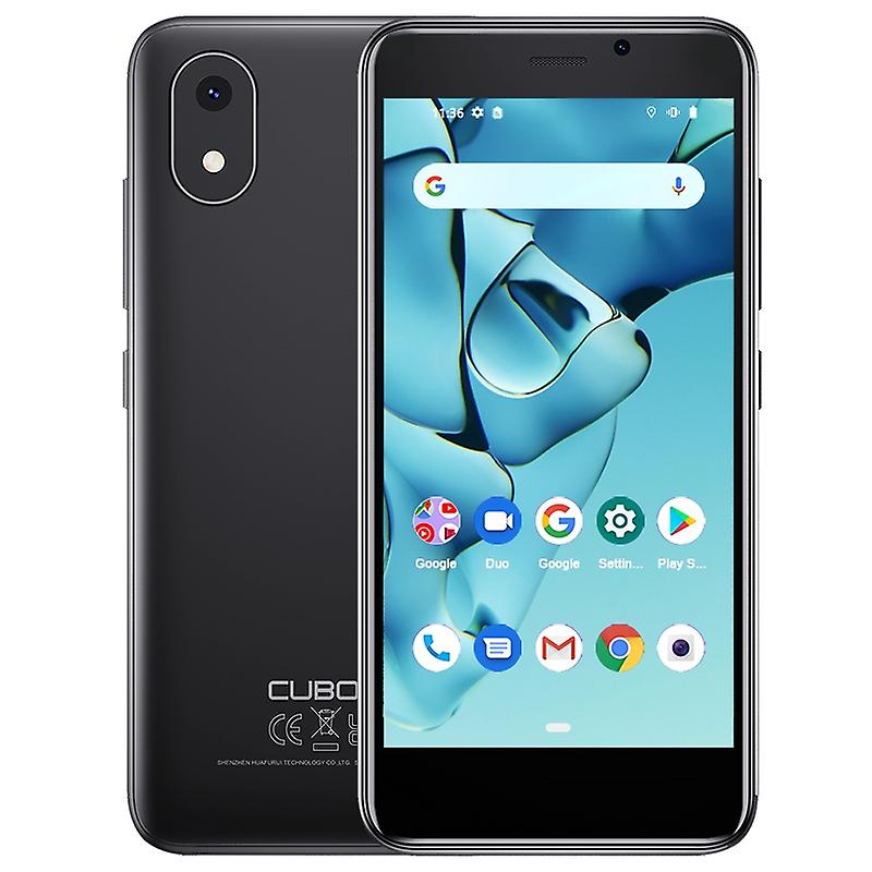 Cubot J10 Smartphone 4-Inch Mini Phone 2350mAh 32GB ROM 5MP Rear Camera Google Android 11 Black