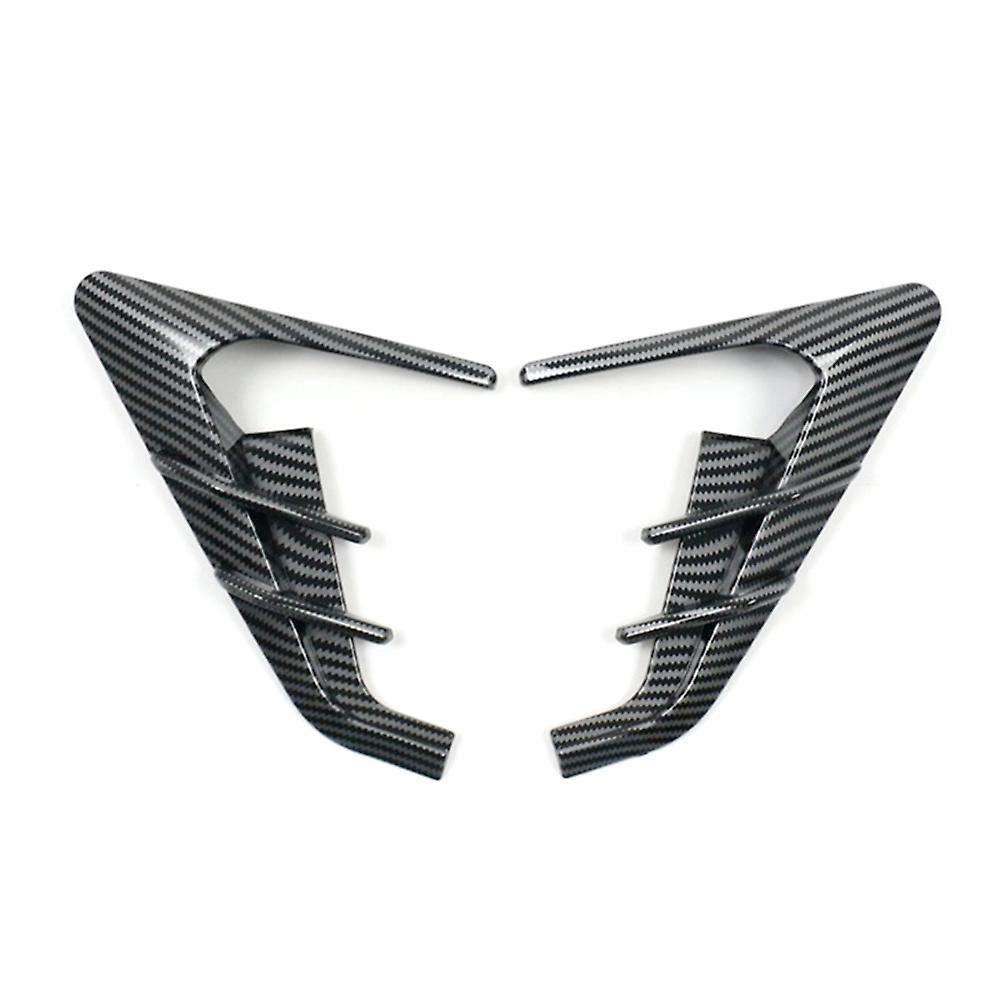 For 2024 Side Camera Protection Cover Side Cover Trim Stickers - Bright Carbon