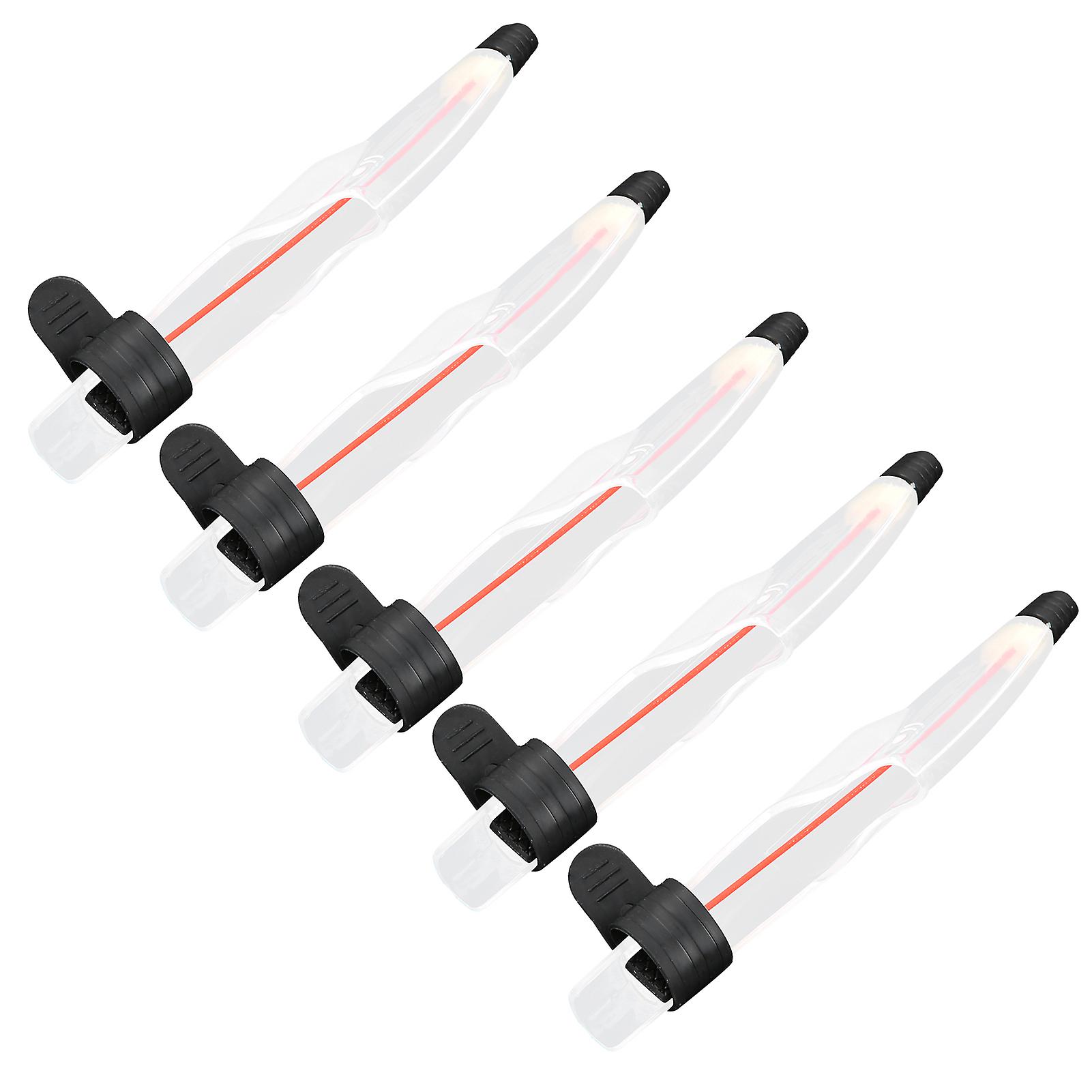 5pcs Plastic Telescopic Fishing Pole Tip Tops Cap Protection Cover Fishing Pole Top Protector for Sea Fishing AccessoriesType 3#