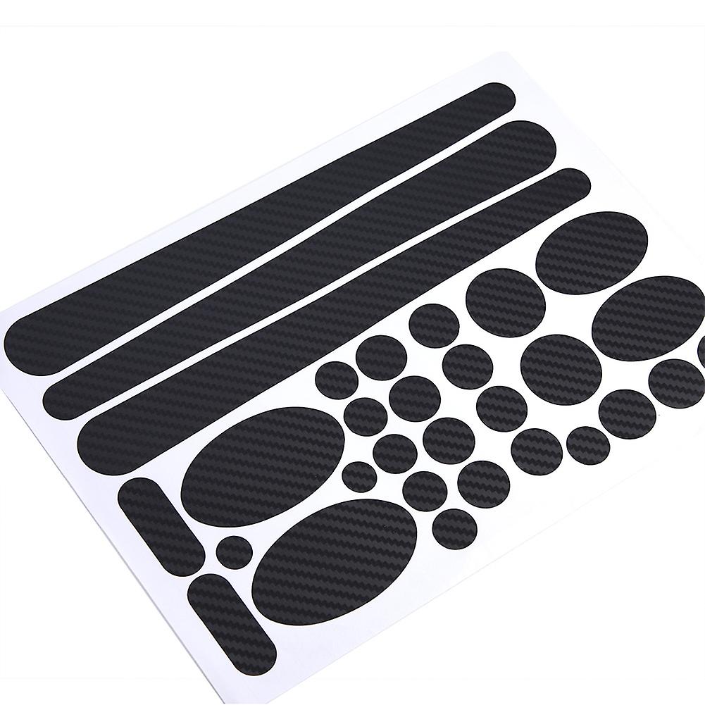 Chainstay And Frame Bicycle Decal Protector Kit For Bikes Bicycle Cycle Decal Film Carbon(3D Texture)