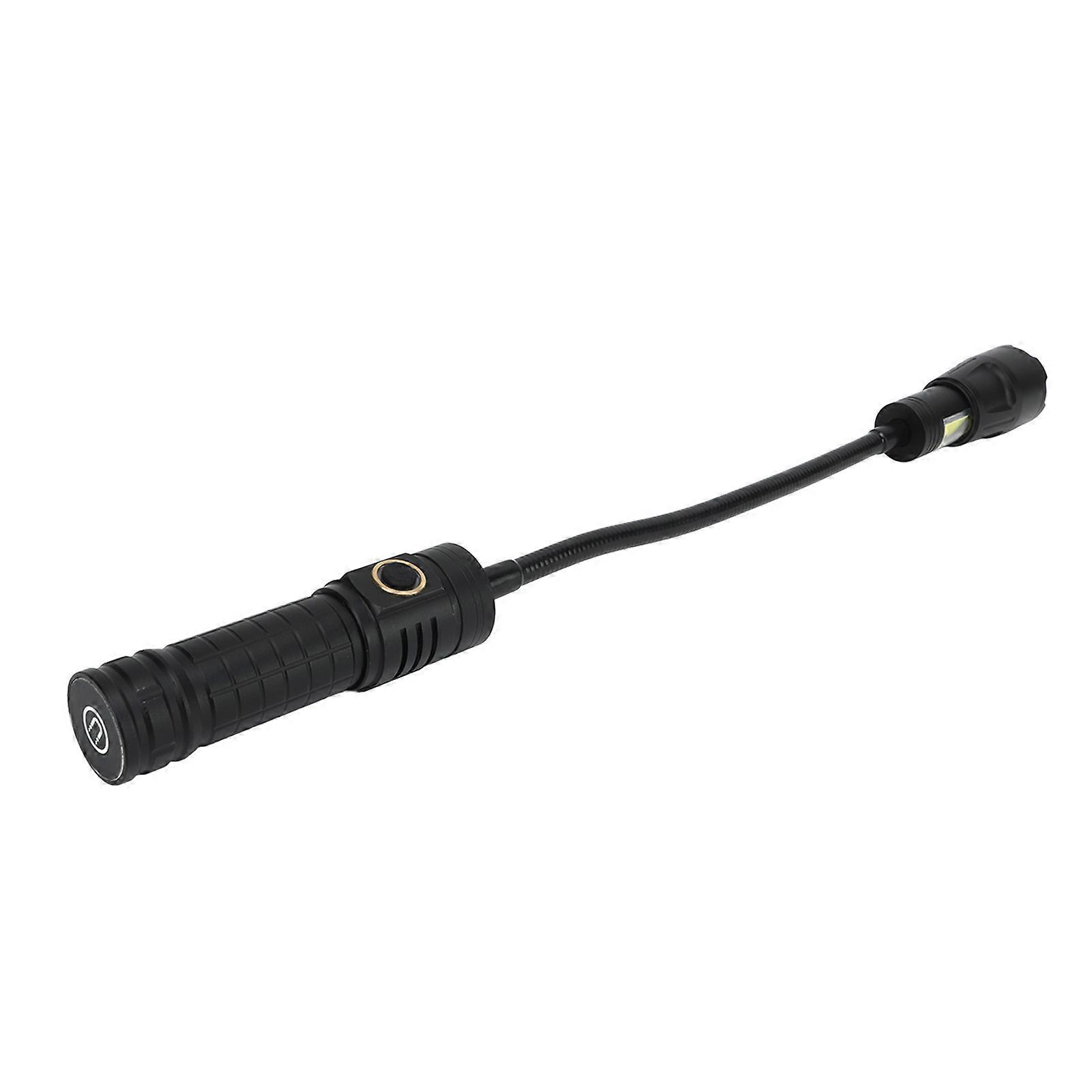 1000LM LED Work Light Magnetic Flexible LED Flashlight TYPE C Zoomable Torch Light with COB Side Light