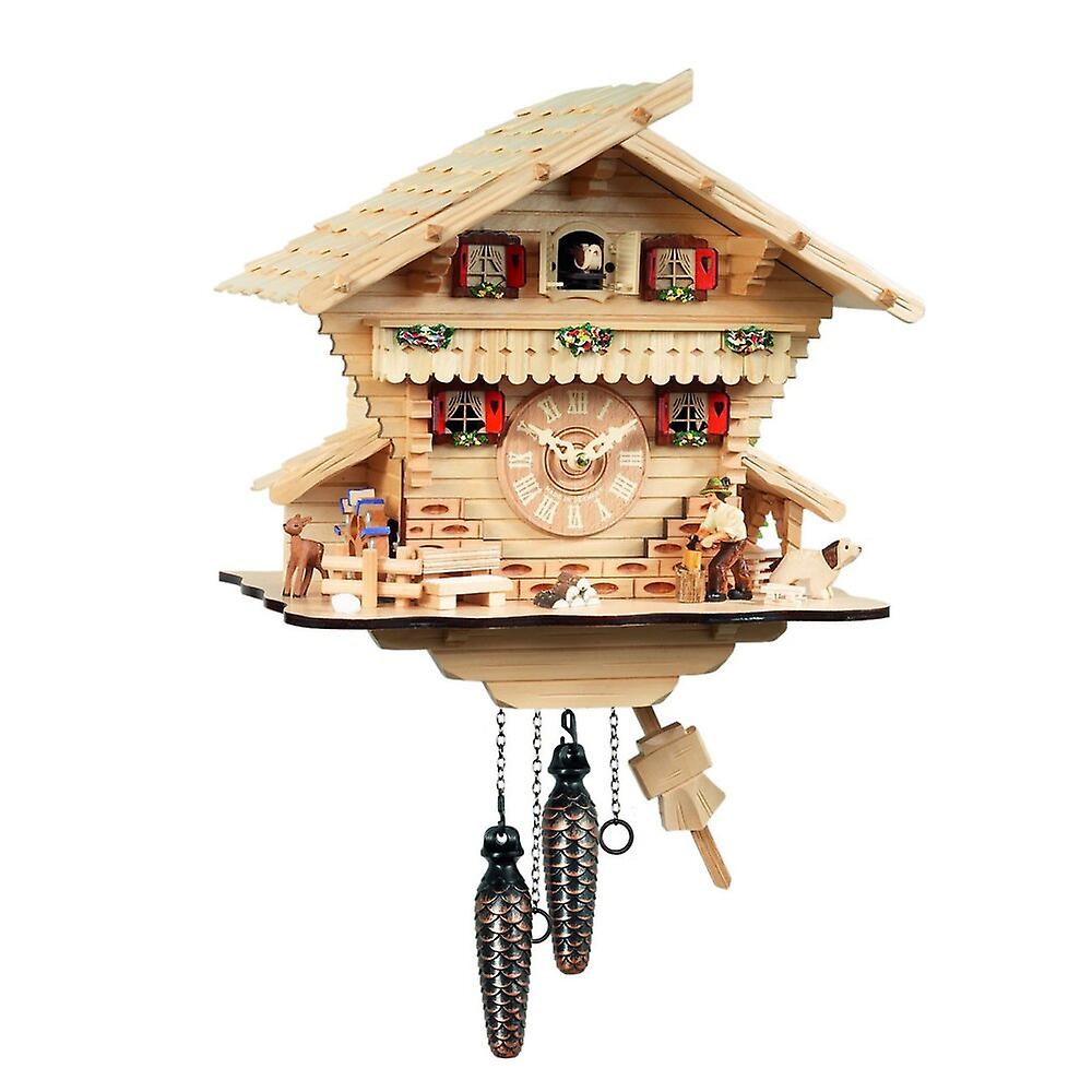 Engstler - 482/7 QM - Cuckoo Clock - Quartz - Natural