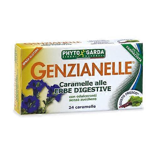 Gentian candies with digestive herbs 24 sweets