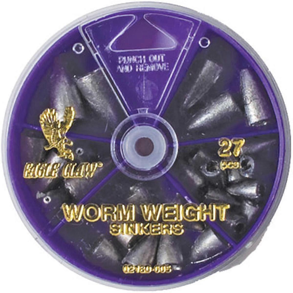 Eagle Claw Worm Weight Sinkers