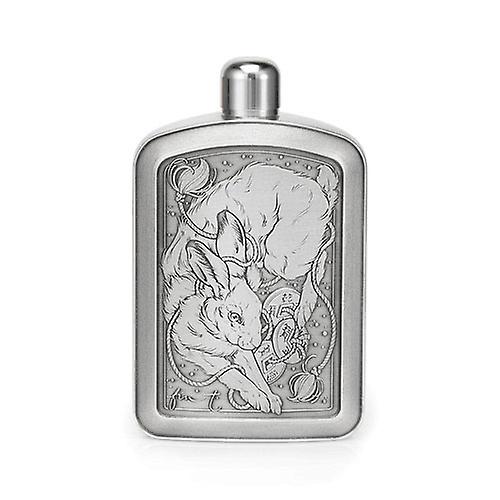 HARE Royal Selangor Collection Pewter Limited Edition Fin T Hip Flask 15cL