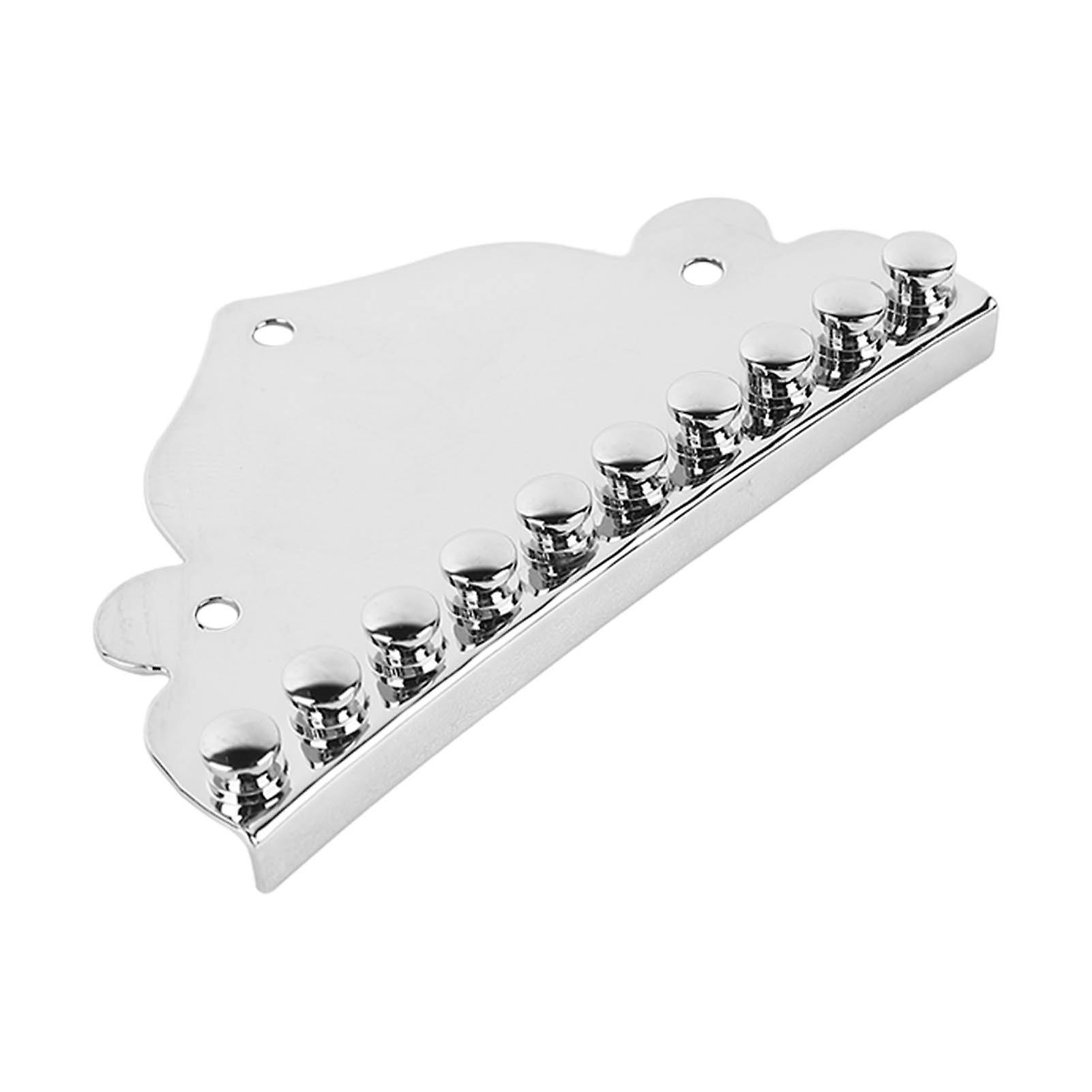 10 String Metal Mandolin Tailpiece Replacement for Instrument