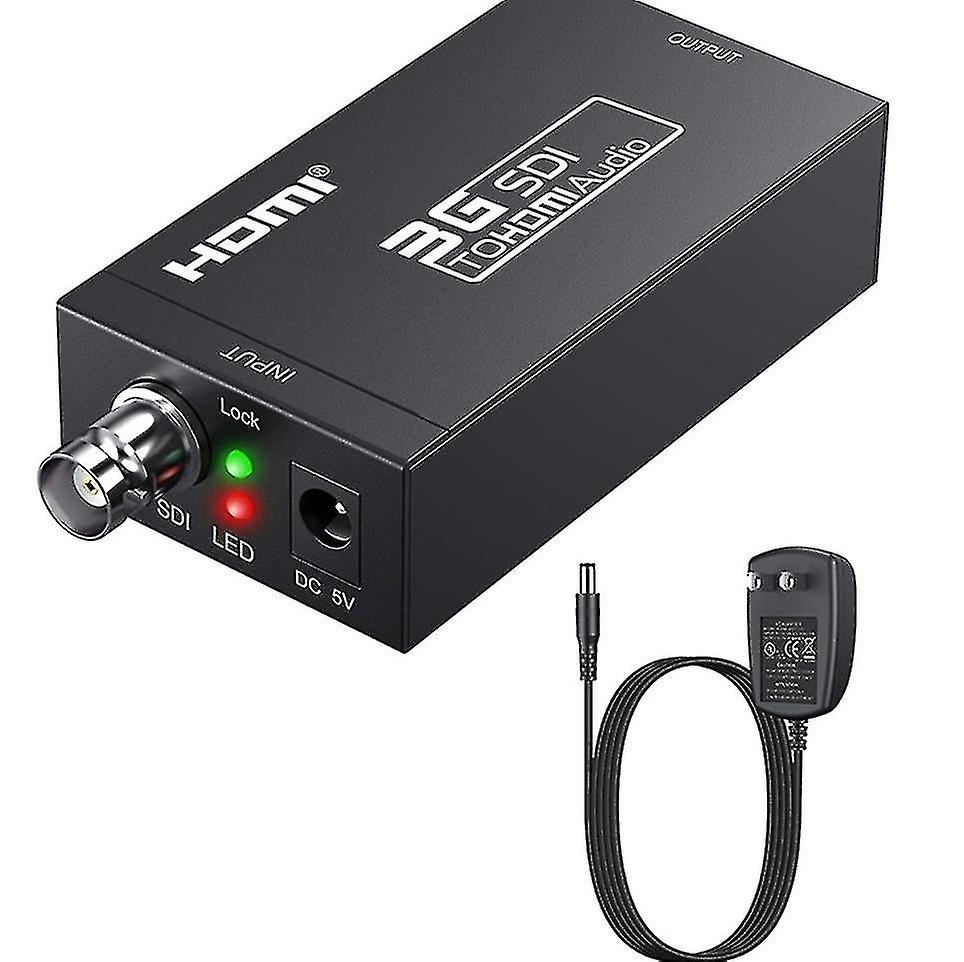 2023 New Quality Assurance Full Hd 1080p Audio Video Converter Sdi To Hdmi Converters With 5v Power