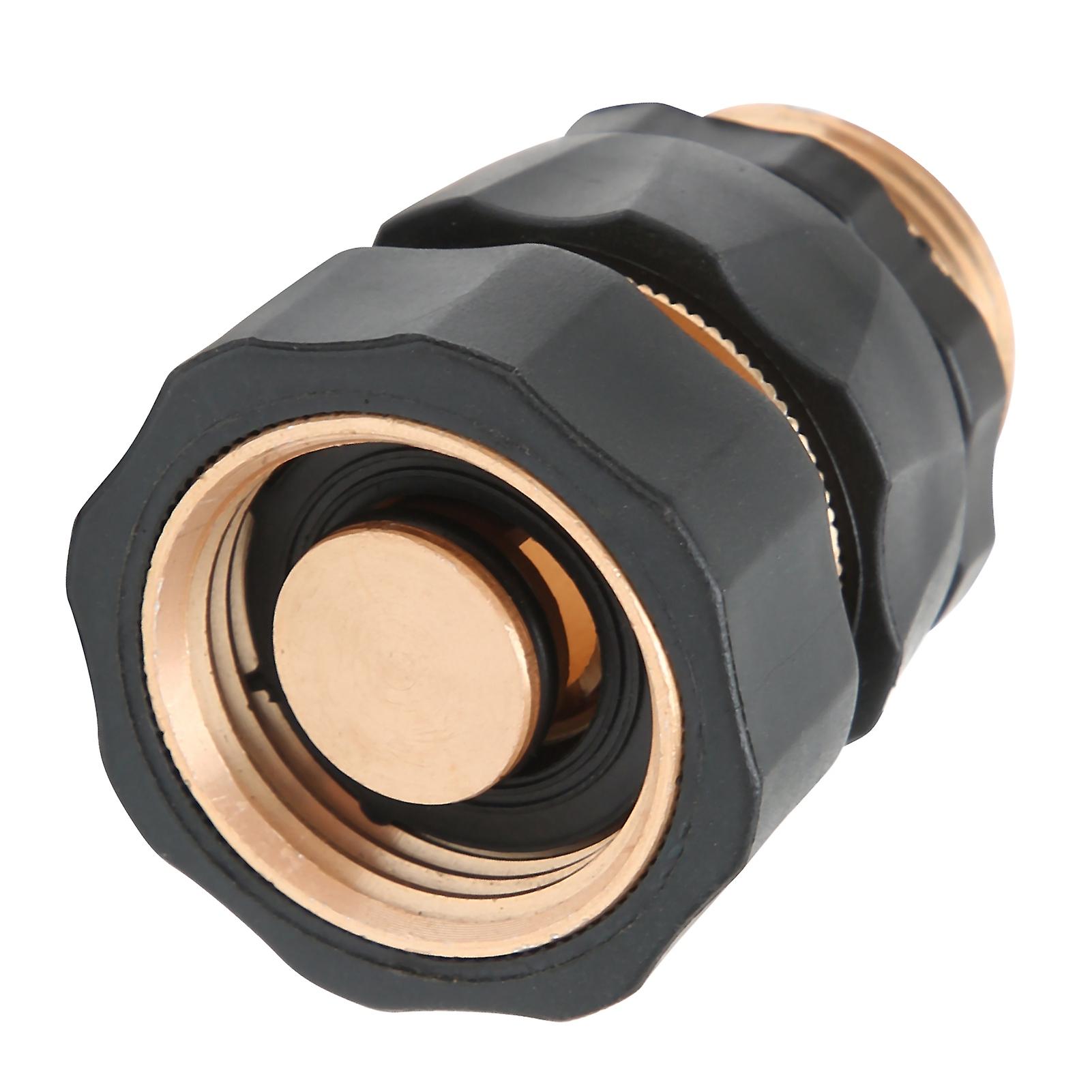 Garden Hose Quick Connector Joint G3/4 Female Thread Brass Water Pipe Faucet Fittings