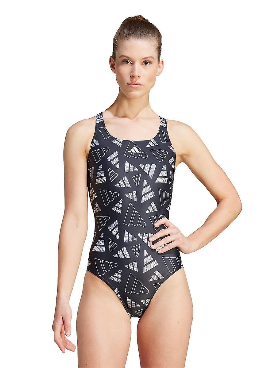 Adidas AOL Bars Badpak - Zwart/Grijs - Dames