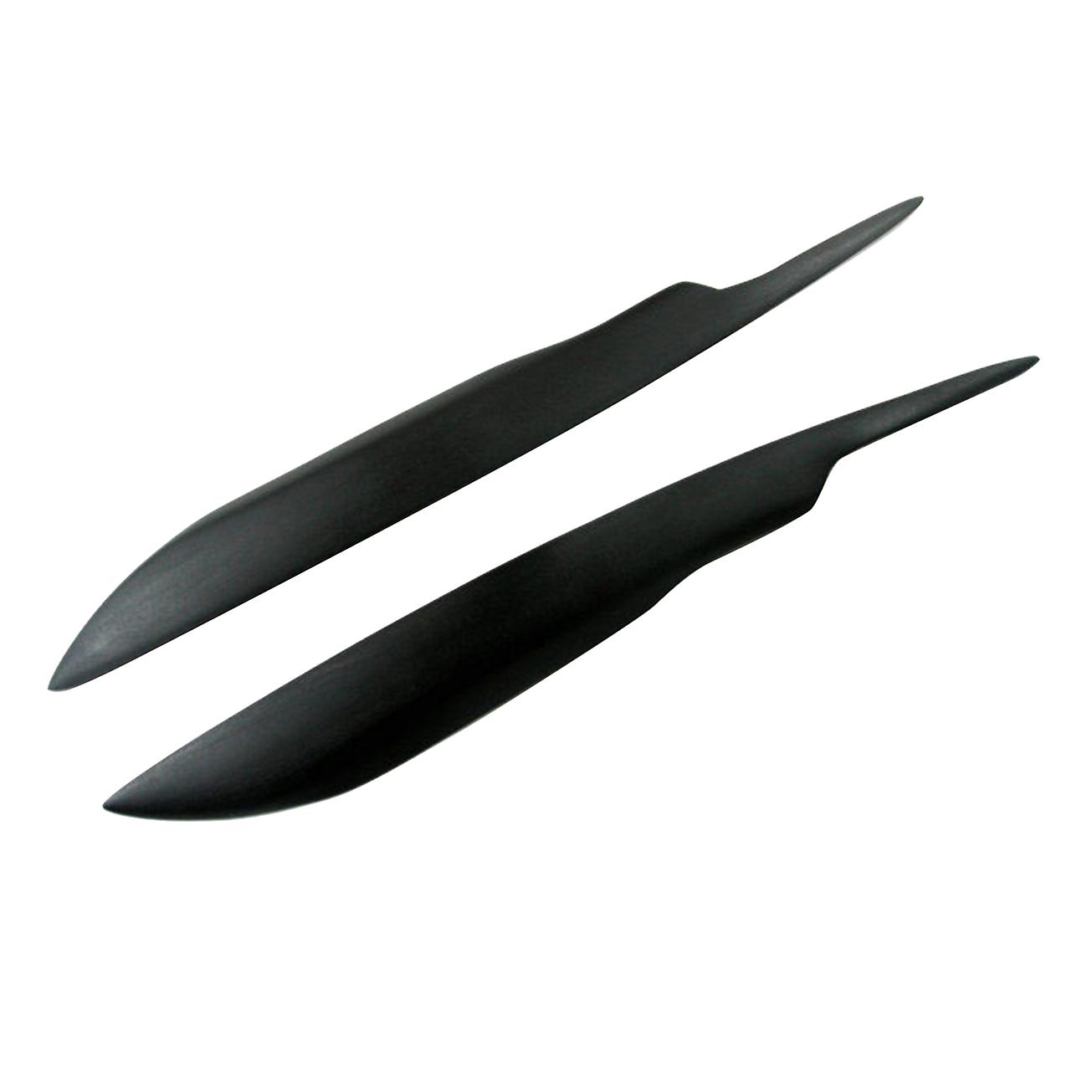 Car Headlight Eyebrows Eyelids Stickers Trim Cover Headlight Lid Resin for A4 S4 RS4 B7 2005-2008