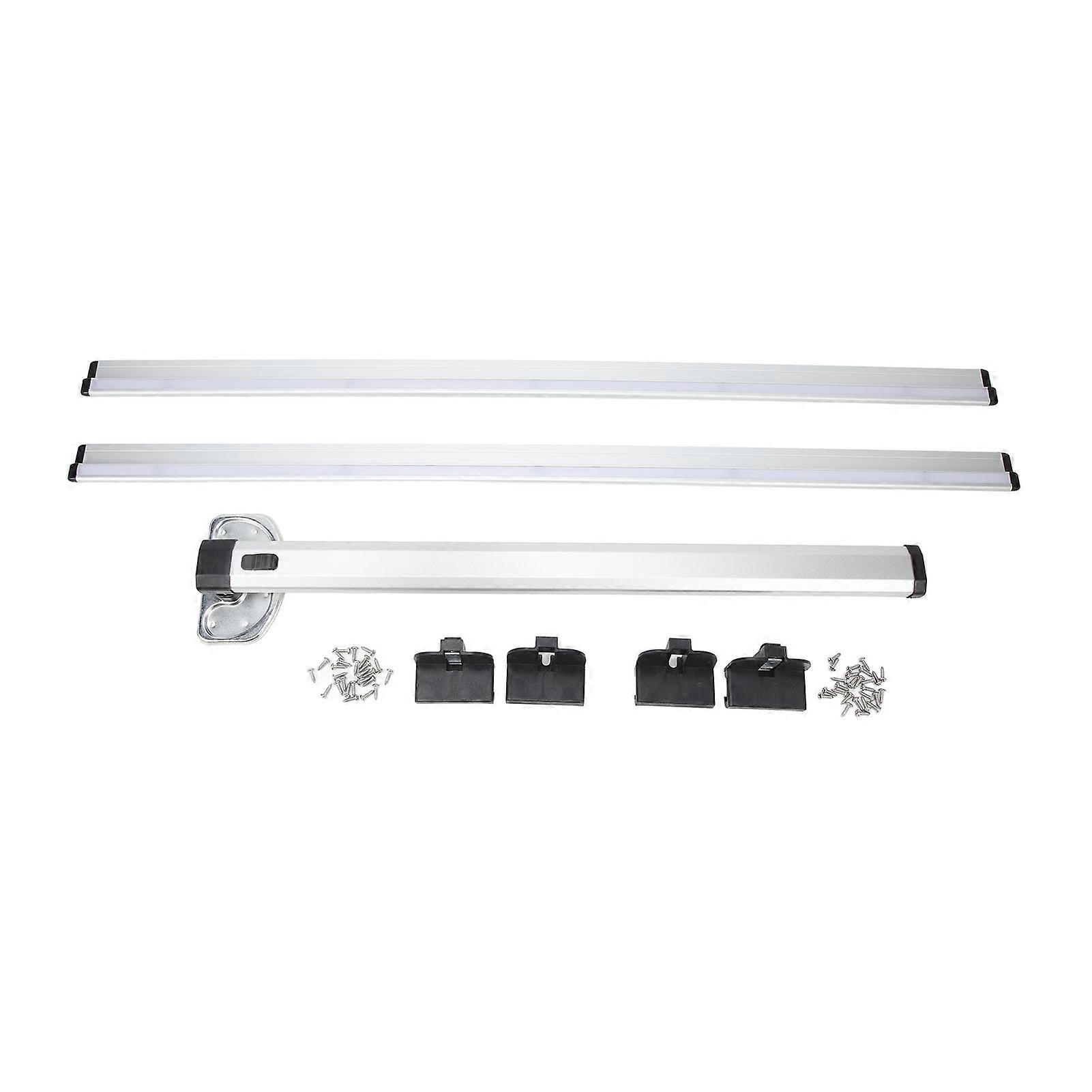 Folding Table Leg and Slider Rail 28.5in Collapsible Legs 38.6in Dual Guide Rails for RV Yacht