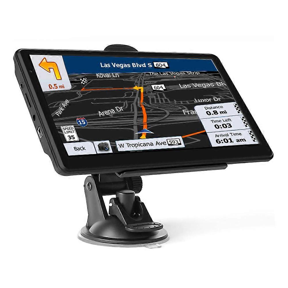 カートラック用GPSナビゲーションデバイス2023-7インチ衛星ナビゲーショントラックカーヨーロッパ、英国52マップ、生涯無料マップ更新、スピードカメラ警告L