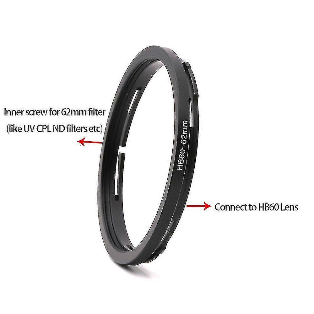 Anello step up per anello adattatore filtro Hasselblad B60 Bay B60-62mm B60-67mm B60-72mm B60-77mm B60-82mm Anello step up per anello adattatore filtro Hasselblad B60 Bay B60-62mm B60-67mm B60-72mm B60-77mm B60-82mm