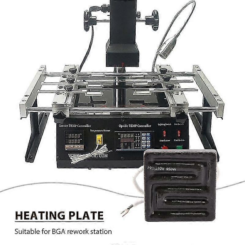 80x80mm 450W 红外顶部陶瓷加热器加热板,适用于 BGA 站 IR6000 IR6500 IR-PRO-SC