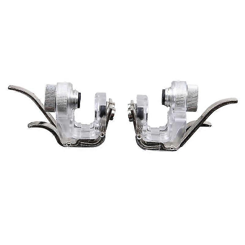 1 Pair Mobile Phone Game Fire Metal Button Trigger Shooter Controller For R11s Jikaix