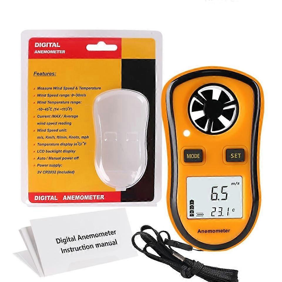 Anemometer Rz8908 Windgeschwindigkeitsmesser