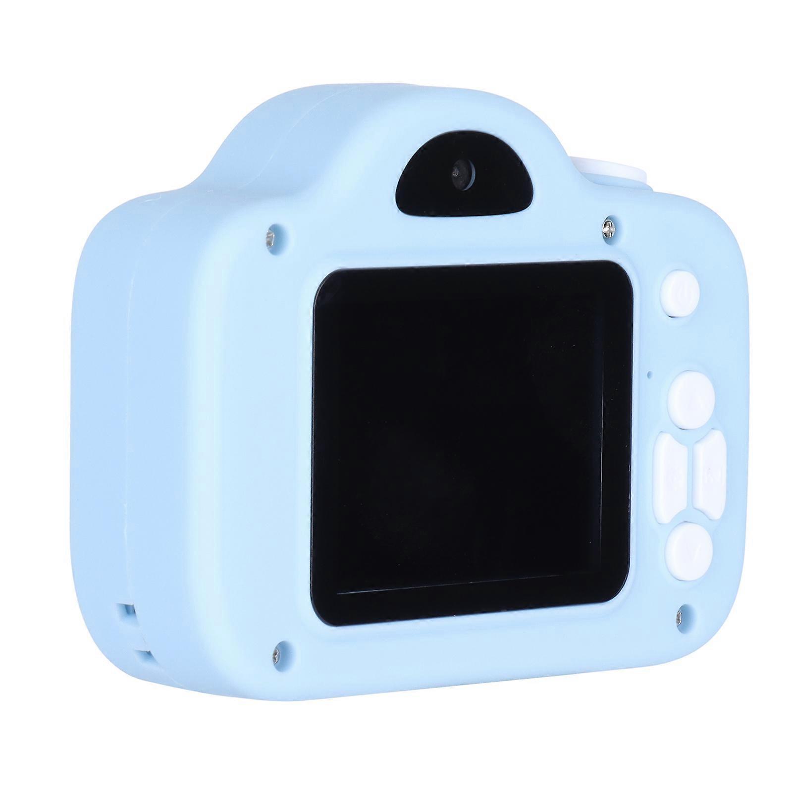 Child Camera with Front and Rear Dual Cameras 1080P Mini Educational Toy Camera for KidsBlue