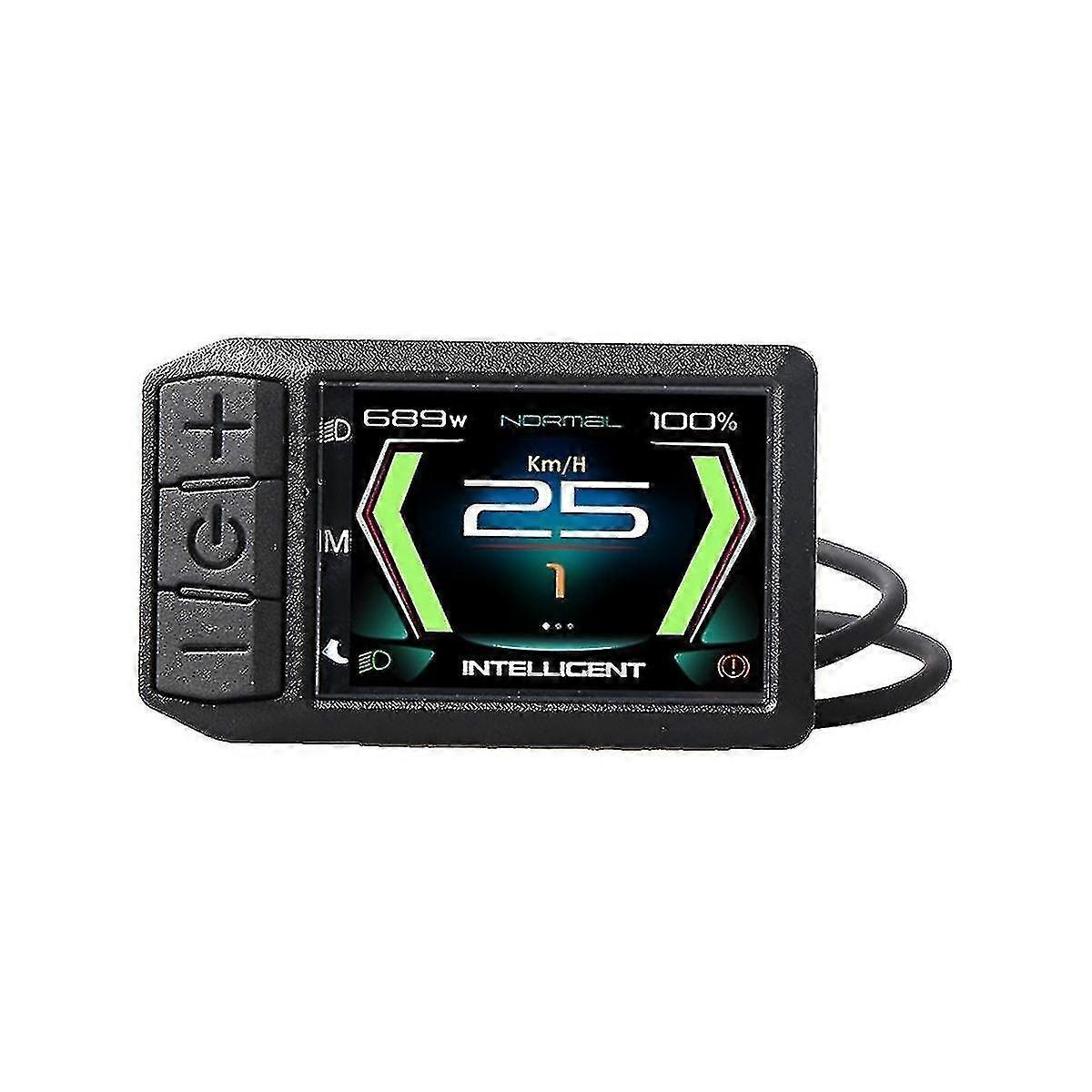 ハブ モーター24v 36v 48v 52vの部品のための電気自転車LCD 600cの表示速度の表示器のコンピュータ