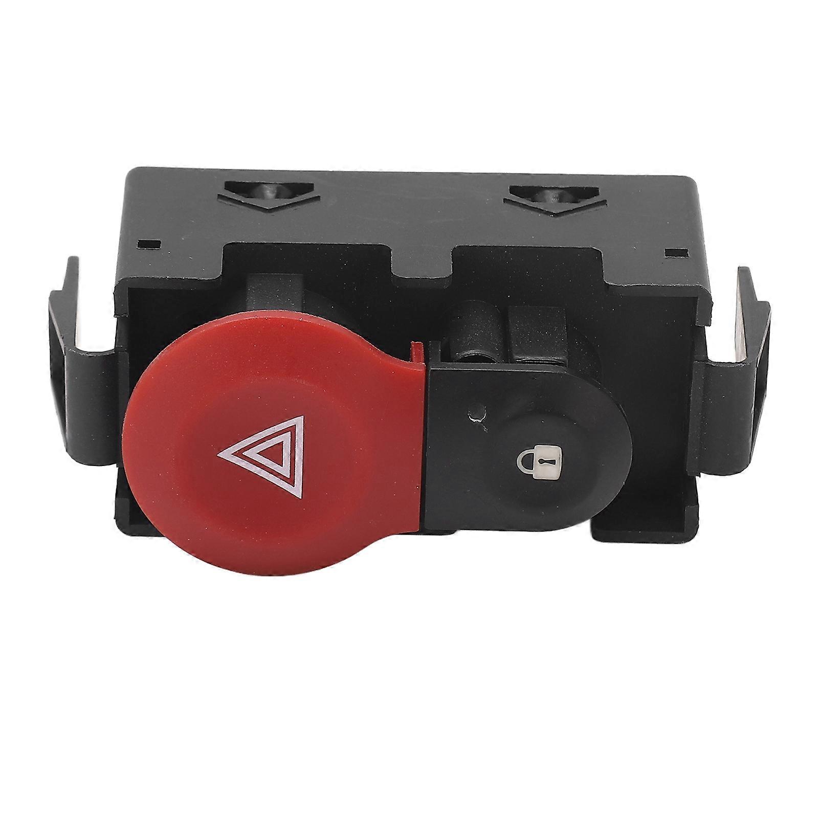 Hazard Warning Light Switch 8200523299 Hazard Warning Indicator Light Switch Control Button for Clio MK3 Modus 2005 to 2012