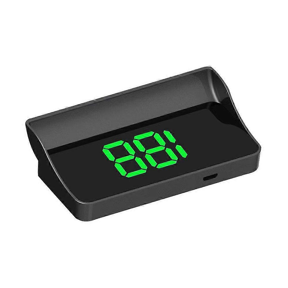 For V9 2023 Green Universal Car HUD KMH/MPH