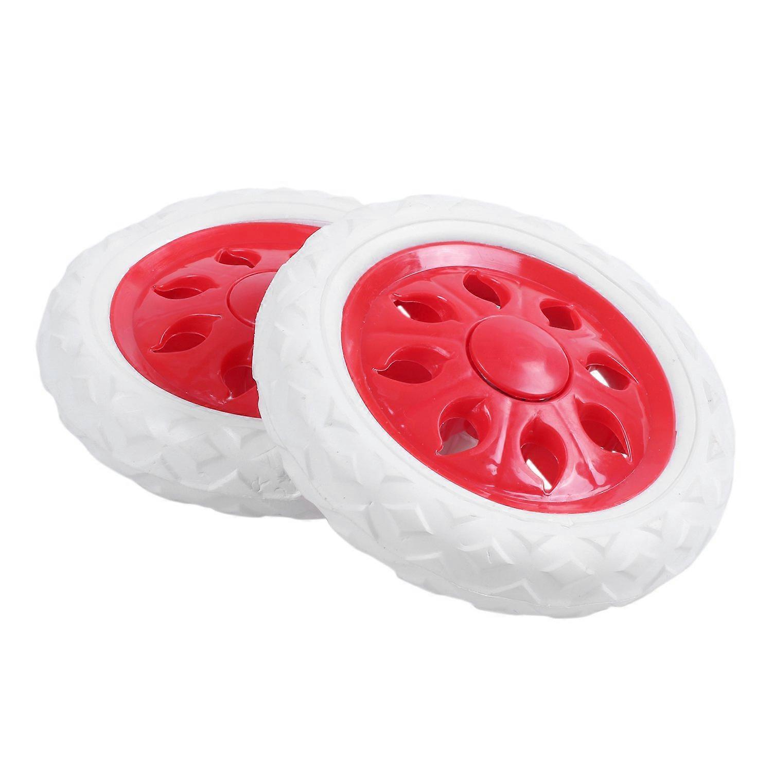 2 Pcs Wheel Shopping Service Cart Stool Caster Replacement