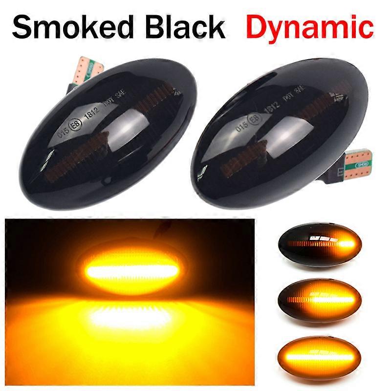 For Mini Cooper R50 R53 2002-2006 Dynamic LED Turn Signal Side Marker Light For Mini Cooper R52 2004-2008 LED Side Repeater Lamp