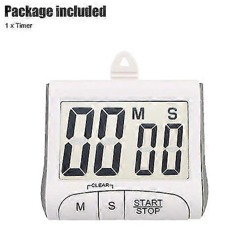LCD Digital Large Kitchen Cooking Timer Count-Down Up Clock Loud Alarm Magnetic