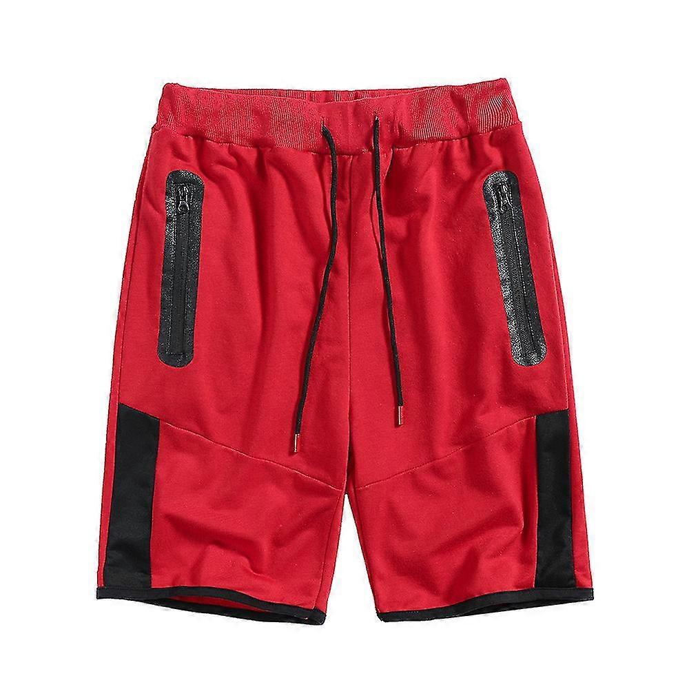 Erkek Şort Yaz Fermuarlı Kısa Pantolon