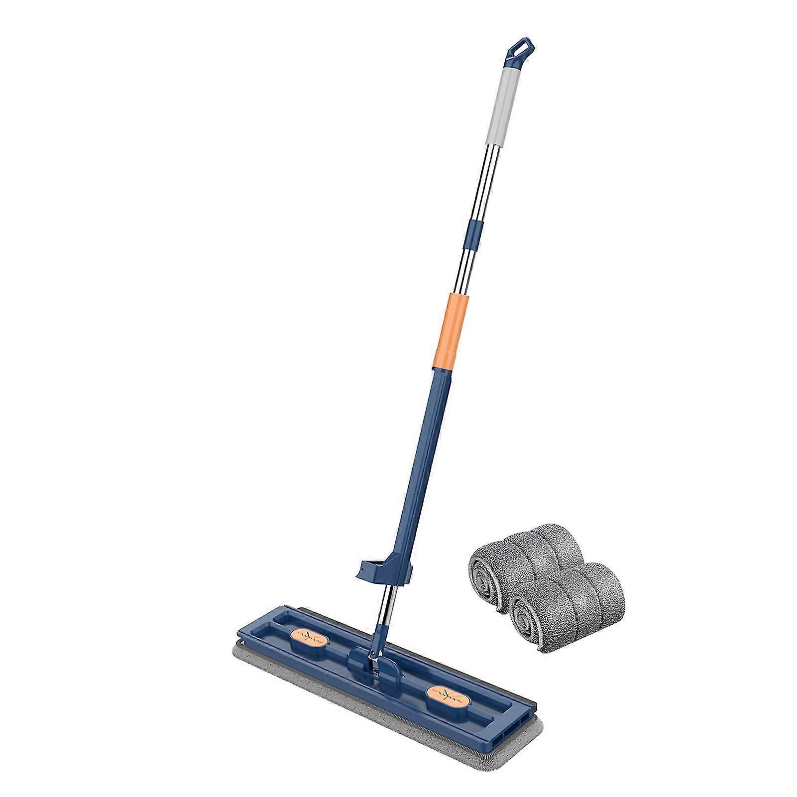 Rotatable Head Widened Flat Mop Labor-saving Cleaning Mop For Living Room Home