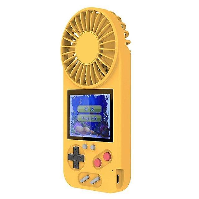 500 In 1 Color Screen Lightweight Game Machine With Convenient Usb Fan 3-level Wind Speed Various Games