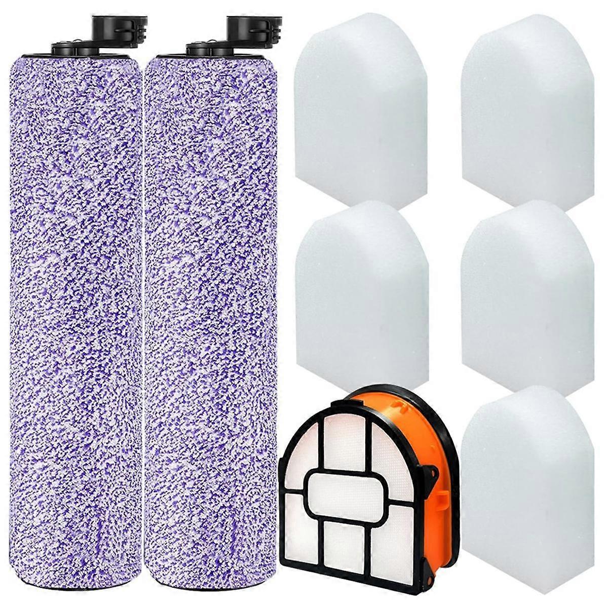 Replacement Brushroll & Filter Bundle for AW201 WD201 WD201 WD101 WD100 WD201C WD101C Vacuum Cleane