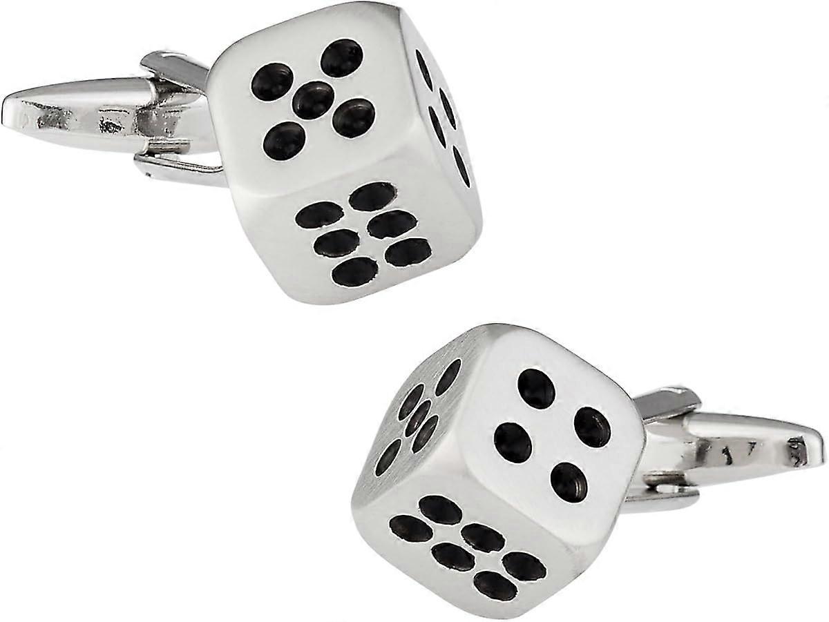 Gambling Dice Craps Cufflinks with Presentation Box