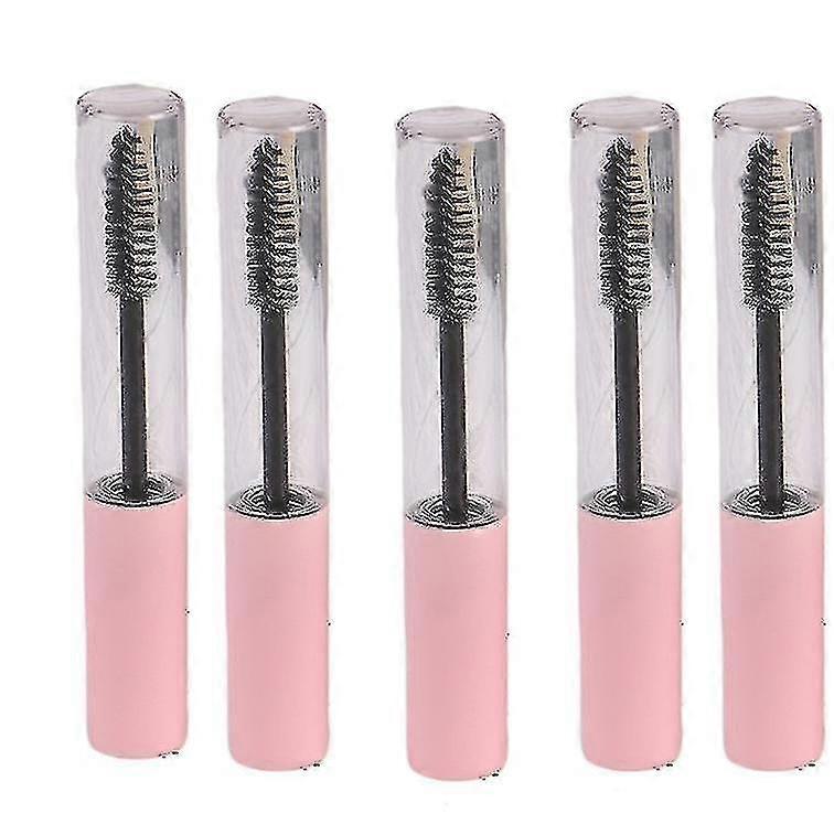 5pcs 10ml Empty Mascara Container Bottle Tube Empty Cosmetic Oil Mini Clear