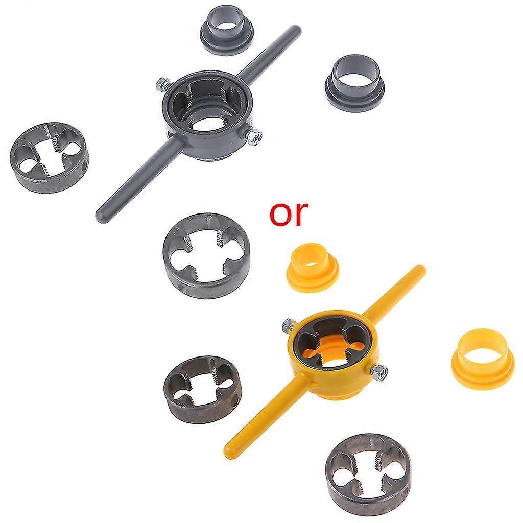 Pvc Thread Maker Tools Kit Npt Die Set Pipe Threader voor Pompen Buizen Hand Tool