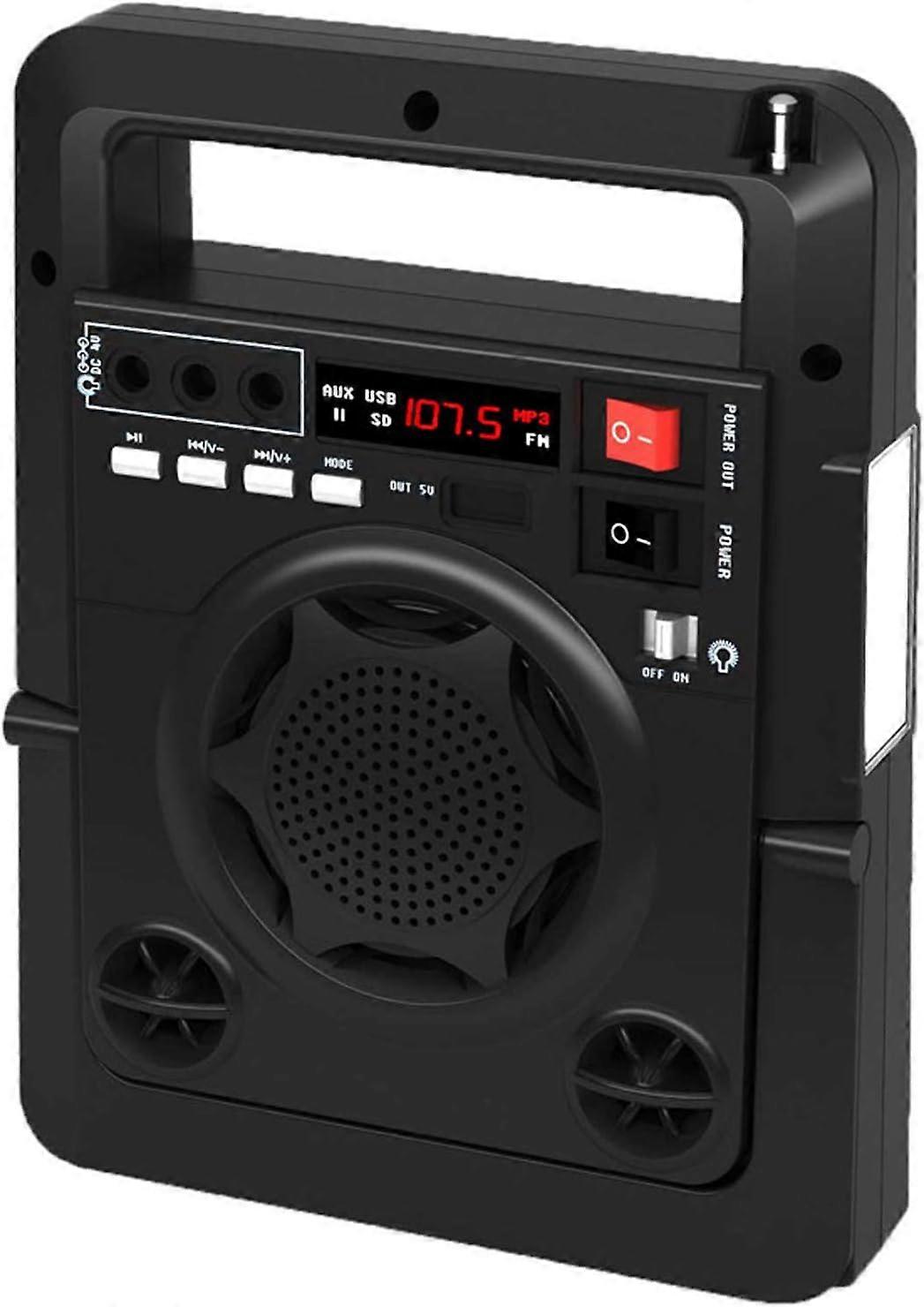 Multi-function radio, solar radio, multi-function card radio, outdoor multi-function high-power